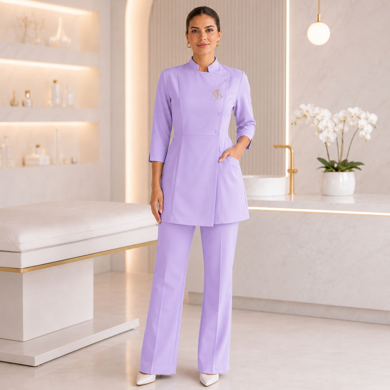 Uniforme saúde e estética
